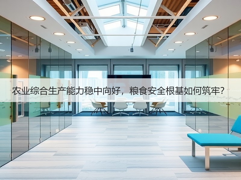 农业综合生产能力稳中向好，粮食安全根基如何筑牢？