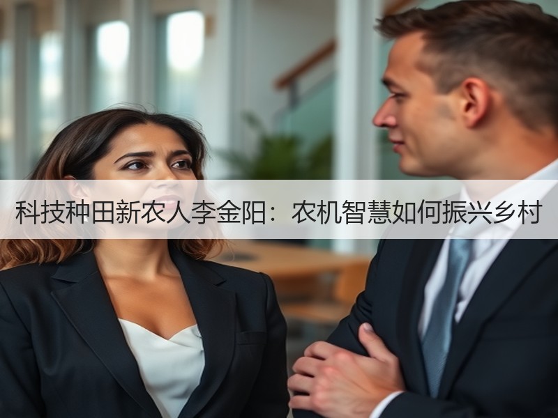 科技种田新农人李金阳：农机智慧如何振兴乡村
