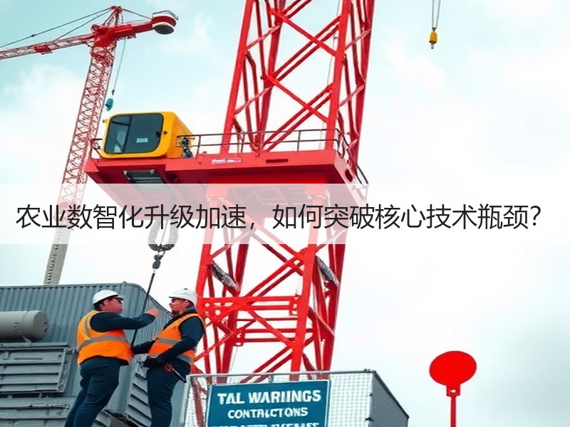 农业数智化升级加速，如何突破核心技术瓶颈？