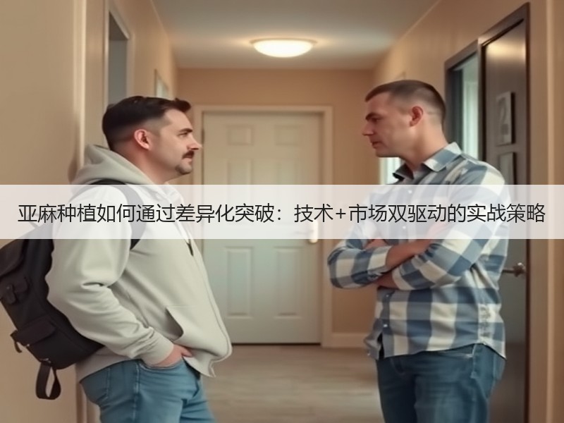 亚麻种植如何通过差异化突破：技术+市场双驱动的实战策略