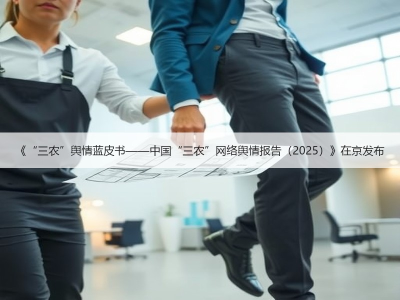 《“三农”舆情蓝皮书——中国“三农”网络舆情报告（2025）》在京发布