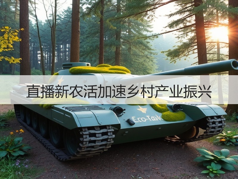 直播新农活加速乡村产业振兴