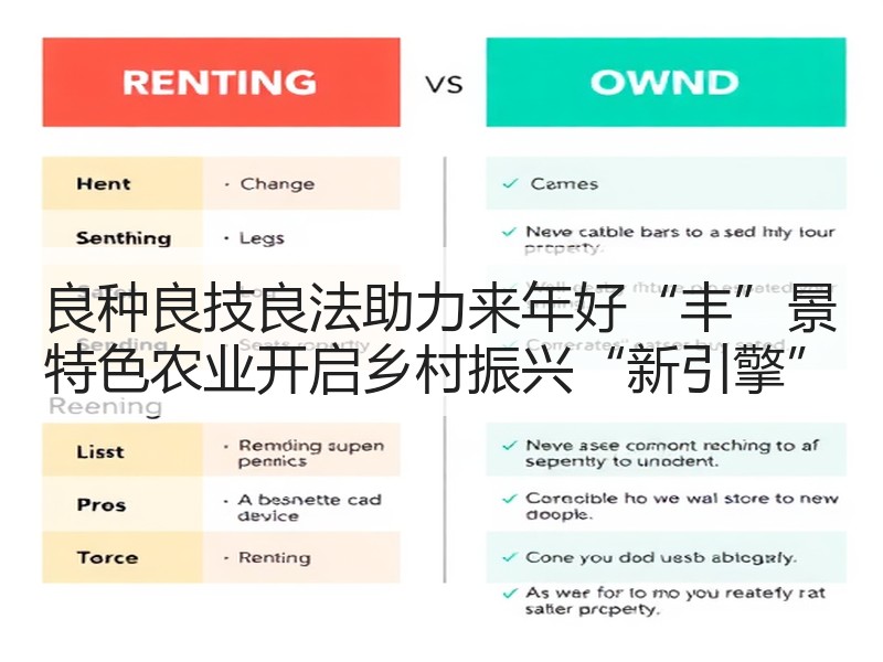良种良技良法助力来年好“丰”景 特色农业开启乡村振兴“新引擎”