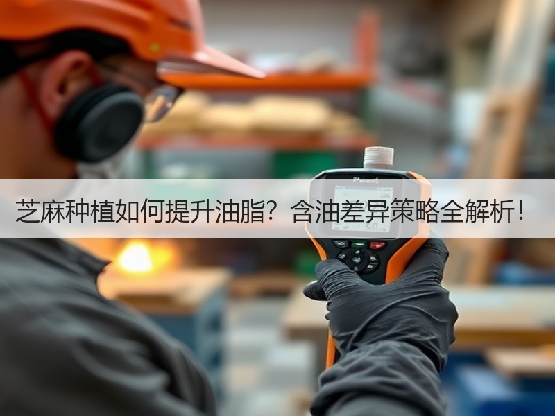 芝麻种植如何提升油脂？含油差异策略全解析！