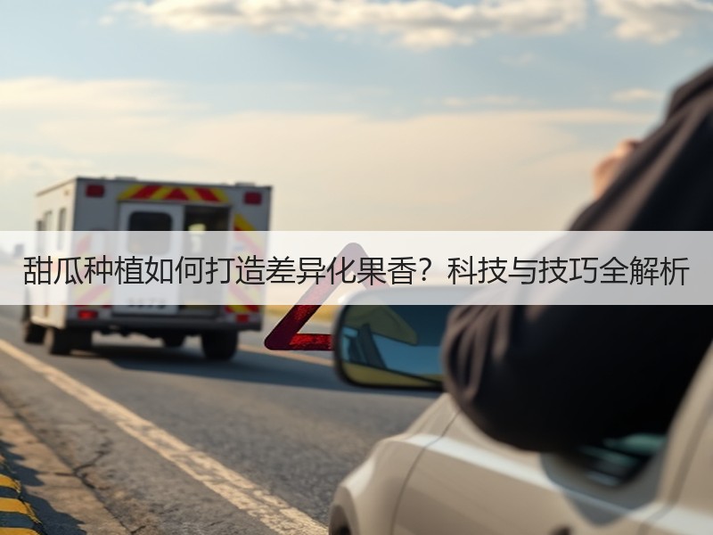 甜瓜种植如何打造差异化果香？科技与技巧全解析
