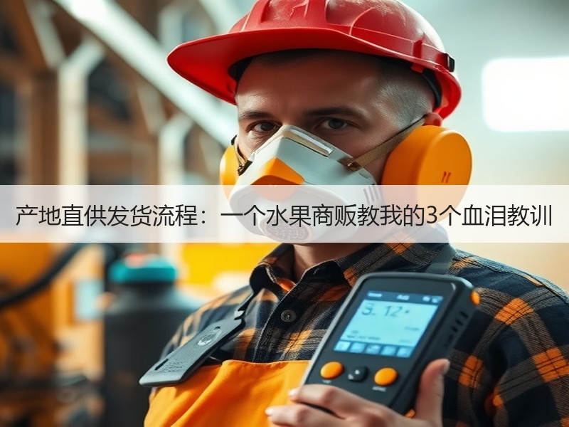 产地直供发货流程：一个水果商贩教我的3个血泪教训