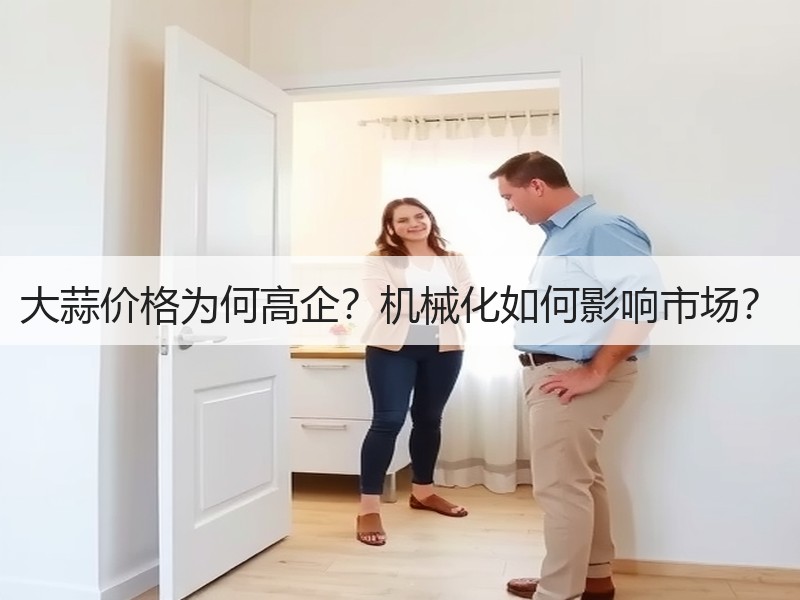 大蒜价格为何高企？机械化如何影响市场？