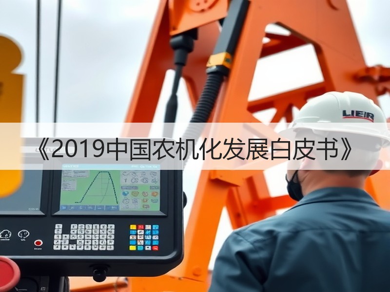 《2019中国农机化发展白皮书》