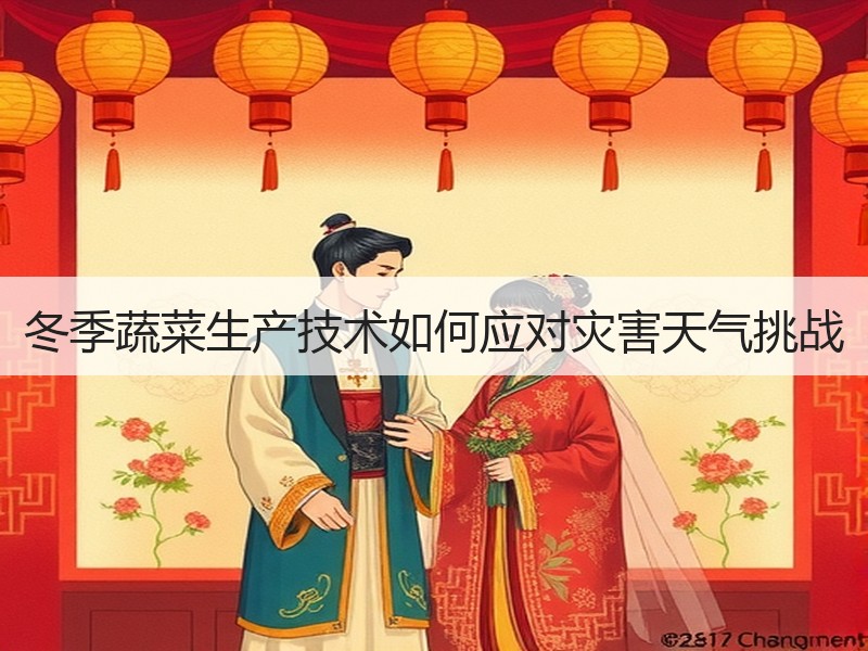 冬季蔬菜生产技术如何应对灾害天气挑战
