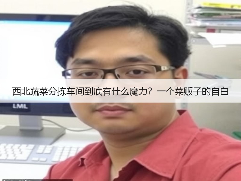 西北蔬菜分拣车间到底有什么魔力？一个菜贩子的自白