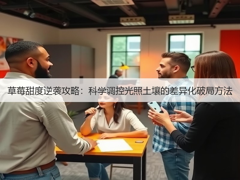 草莓甜度逆袭攻略：科学调控光照土壤的差异化破局方法