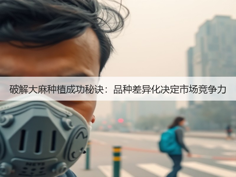 破解大麻种植成功秘诀：品种差异化决定市场竞争力