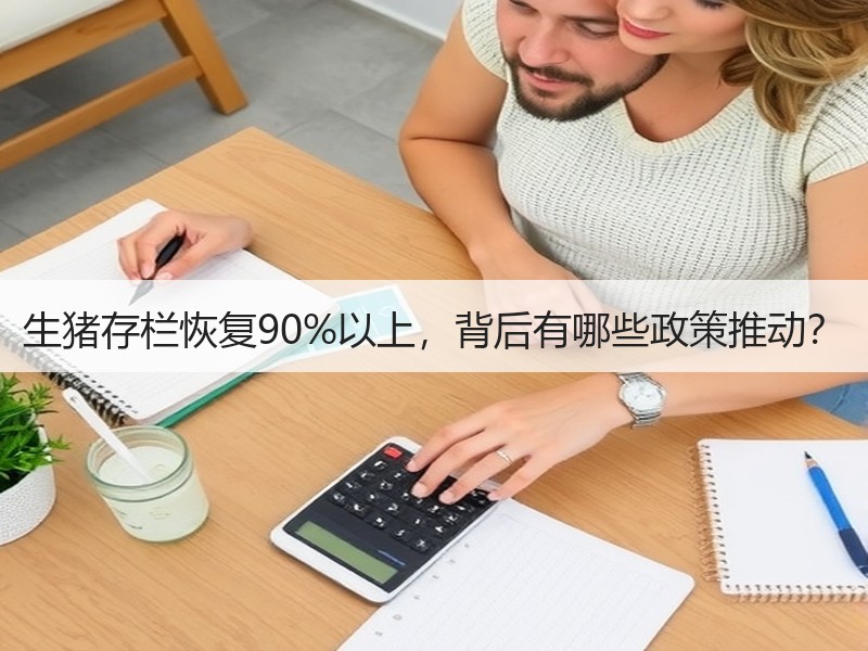 生猪存栏恢复90%以上，背后有哪些政策推动？