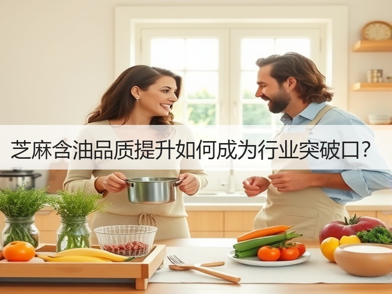 芝麻含油品质提升如何成为行业突破口？