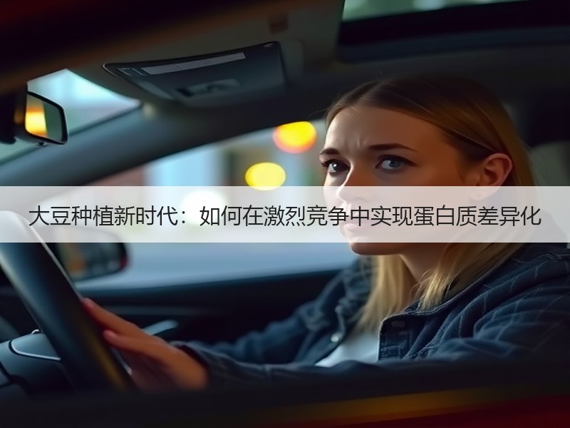 大豆种植新时代：如何在激烈竞争中实现蛋白质差异化