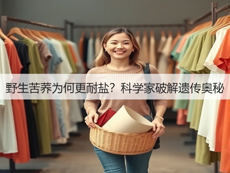 野生苦荞为何更耐盐？科学家破解遗传奥秘