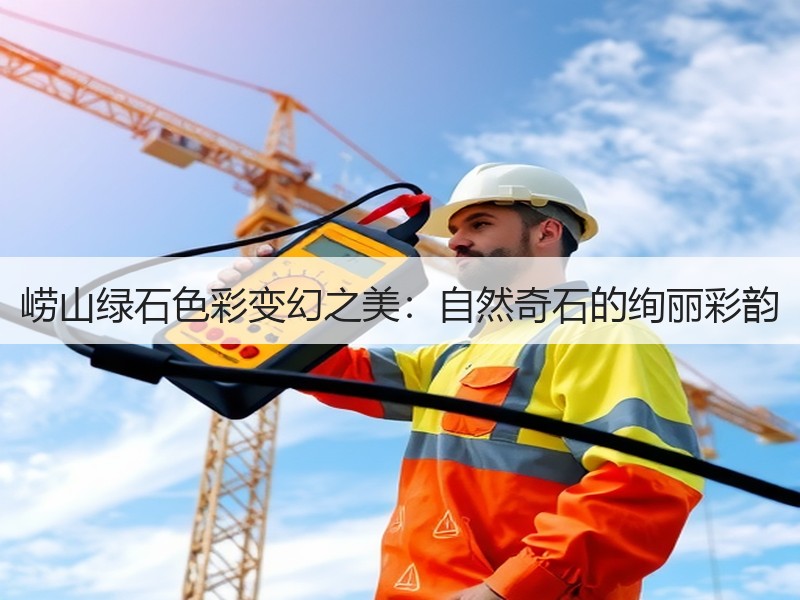 崂山绿石色彩变幻之美：自然奇石的绚丽彩韵