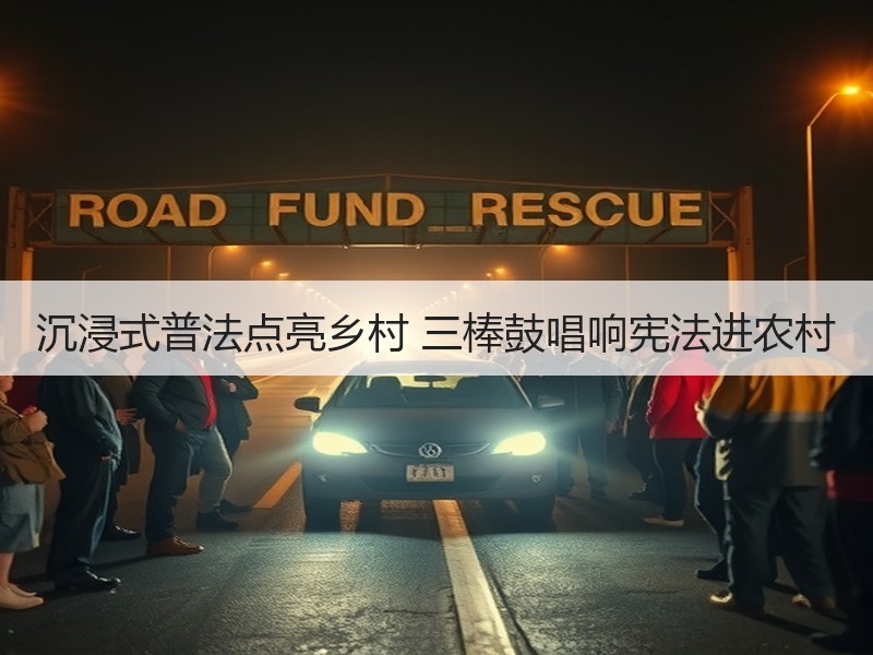 沉浸式普法点亮乡村 三棒鼓唱响宪法进农村