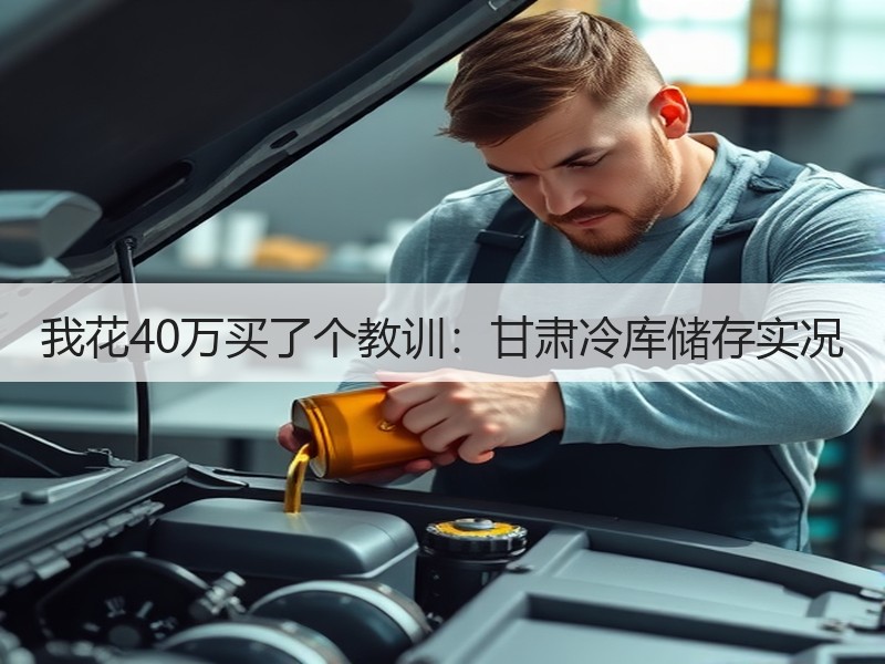 我花40万买了个教训：甘肃冷库储存实况