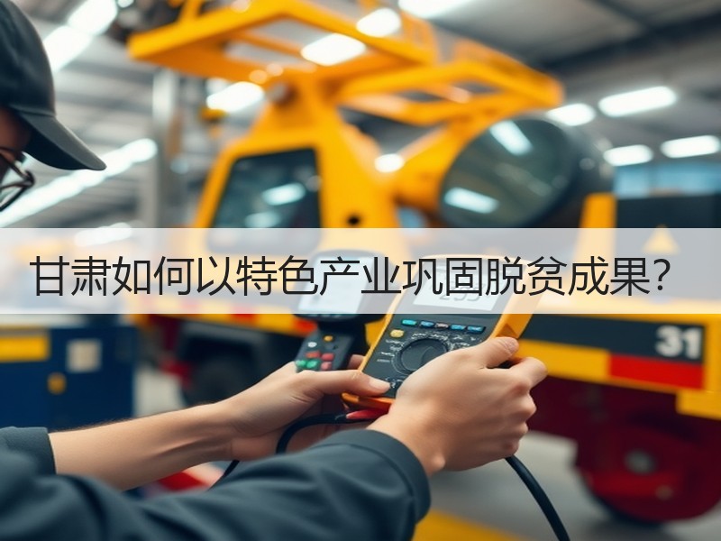 甘肃如何以特色产业巩固脱贫成果？