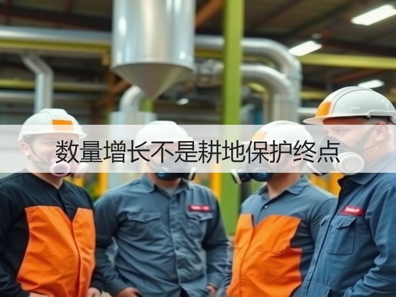 数量增长不是耕地保护终点