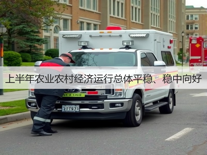 上半年农业农村经济运行总体平稳、稳中向好