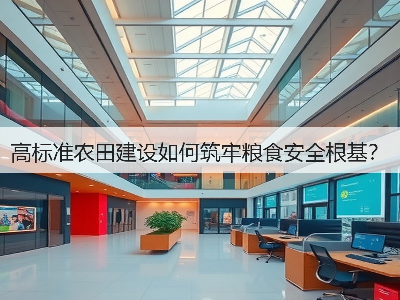 高标准农田建设如何筑牢粮食安全根基？