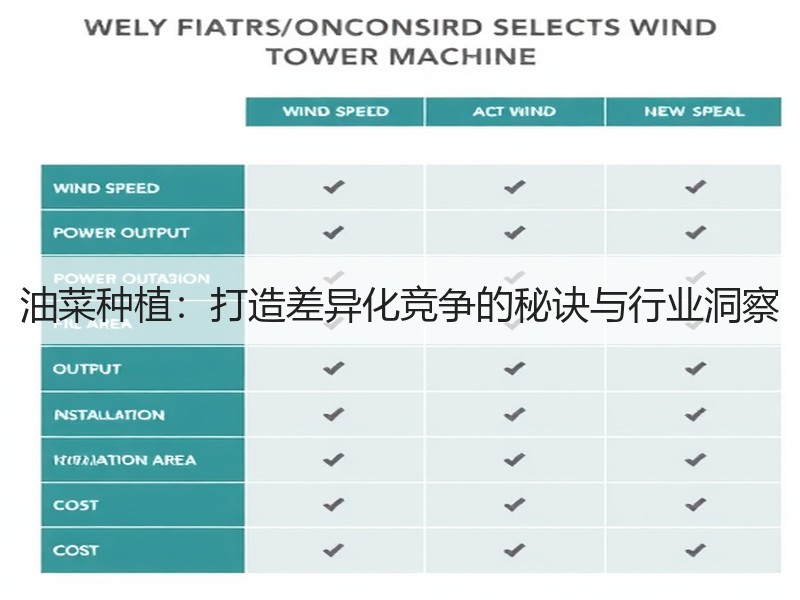 油菜种植：打造差异化竞争的秘诀与行业洞察