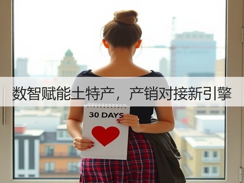 数智赋能土特产，产销对接新引擎