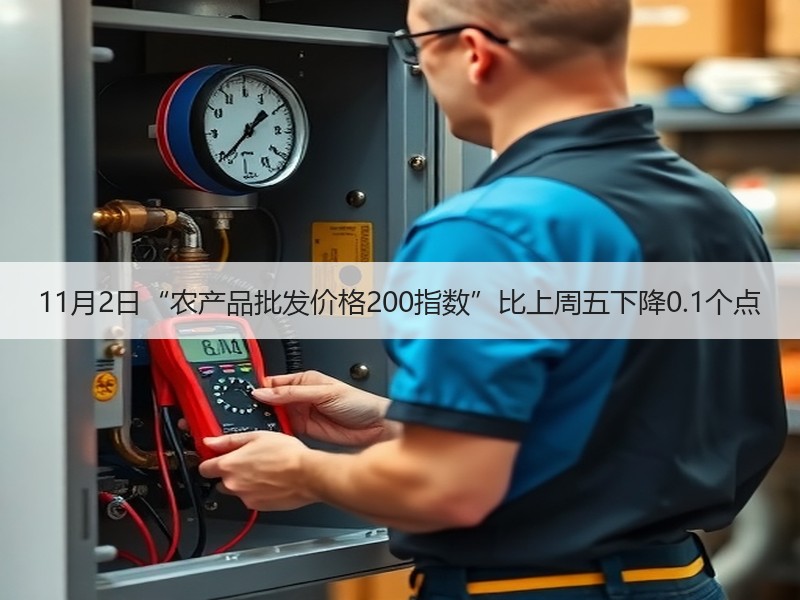 11月2日“农产品批发价格200指数”比上周五下降0.1个点