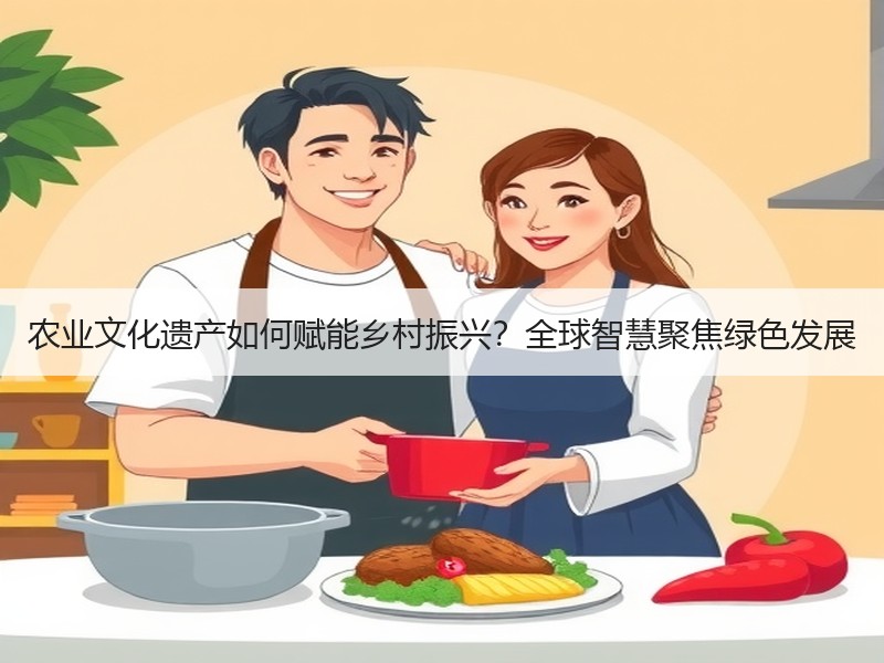 农业文化遗产如何赋能乡村振兴？全球智慧聚焦绿色发展
