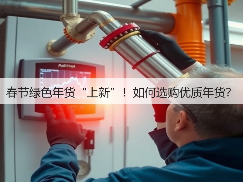 春节绿色年货“上新”！如何选购优质年货？
