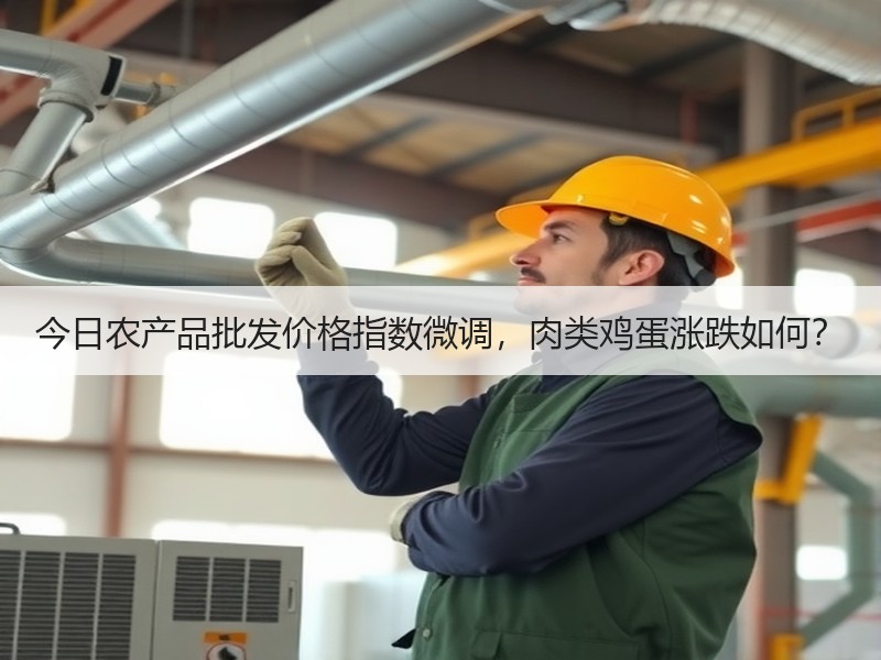 今日农产品批发价格指数微调，肉类鸡蛋涨跌如何？