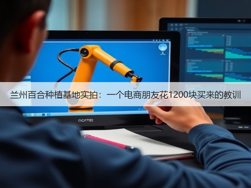 兰州百合种植基地实拍：一个电商朋友花1200块买来的教训