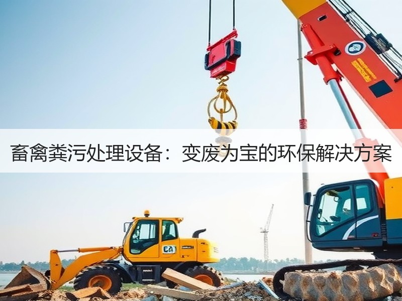 畜禽粪污处理设备：变废为宝的环保解决方案