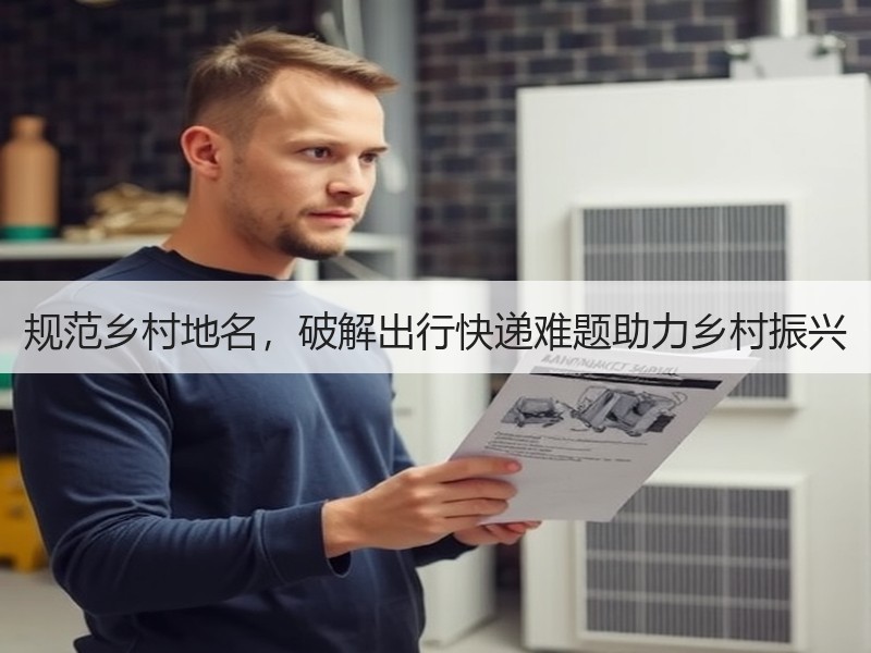 规范乡村地名，破解出行快递难题助力乡村振兴