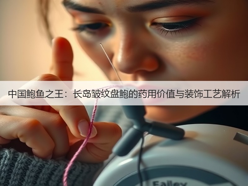 中国鲍鱼之王：长岛皱纹盘鲍的药用价值与装饰工艺解析