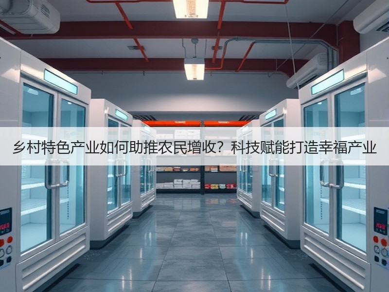 乡村特色产业如何助推农民增收？科技赋能打造幸福产业
