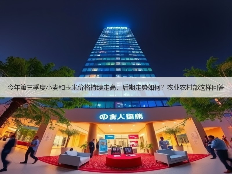 今年第三季度小麦和玉米价格持续走高，后期走势如何？农业农村部这样回答