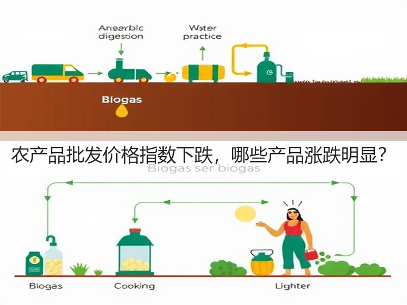 农产品批发价格指数下跌，哪些产品涨跌明显？