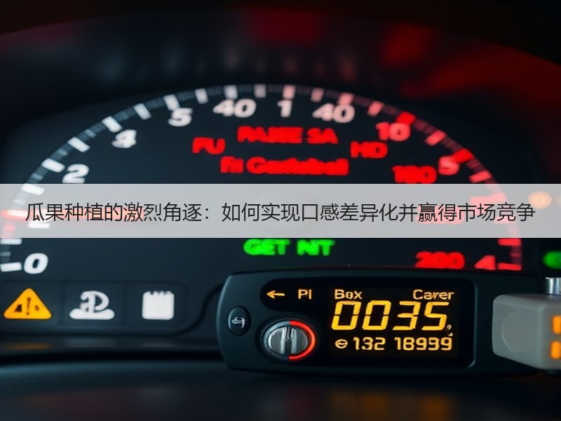 瓜果种植的激烈角逐：如何实现口感差异化并赢得市场竞争