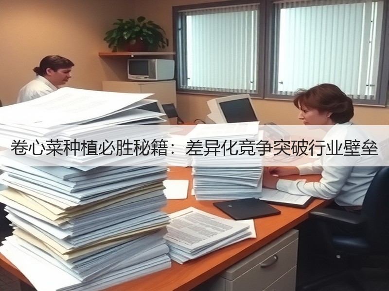 卷心菜种植必胜秘籍：差异化竞争突破行业壁垒