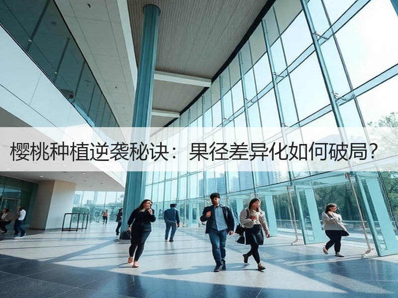 樱桃种植逆袭秘诀：果径差异化如何破局？
