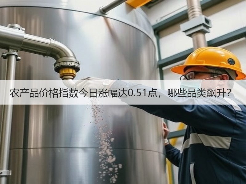 农产品价格指数今日涨幅达0.51点，哪些品类飙升？