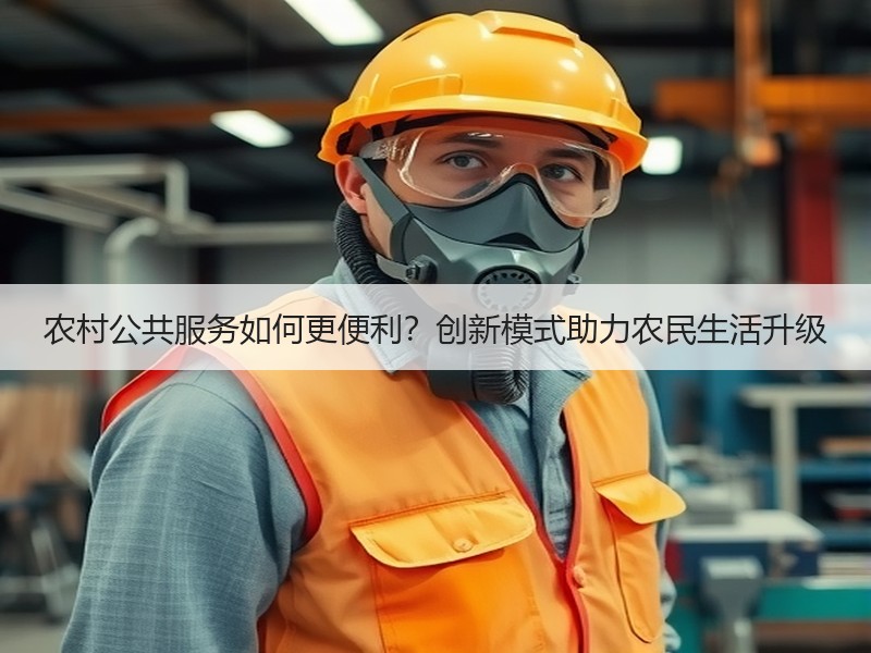 农村公共服务如何更便利？创新模式助力农民生活升级