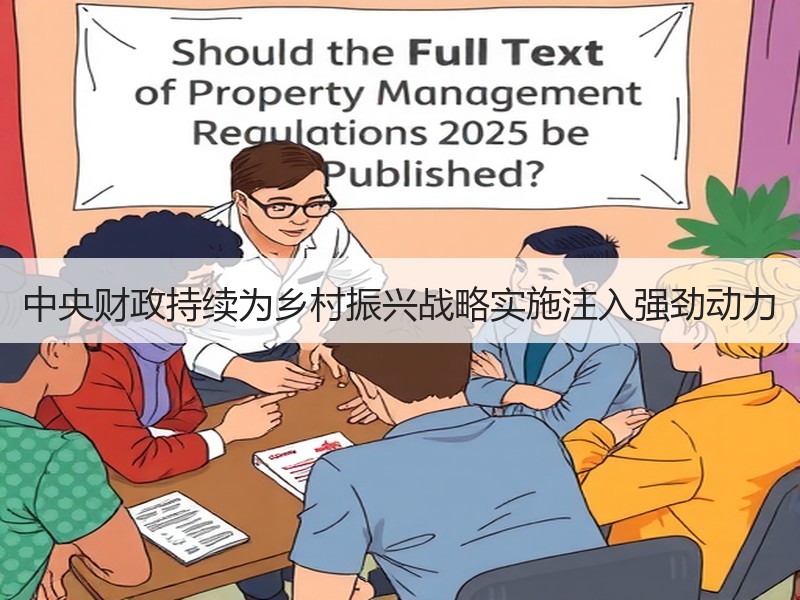 中央财政持续为乡村振兴战略实施注入强劲动力