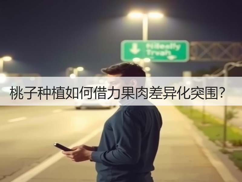 桃子种植如何借力果肉差异化突围？