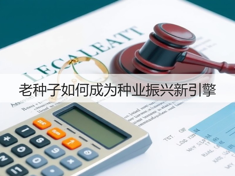 老种子如何成为种业振兴新引擎
