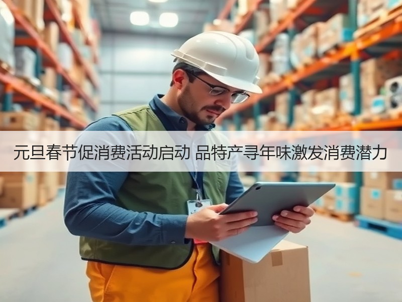 元旦春节促消费活动启动 品特产寻年味激发消费潜力
