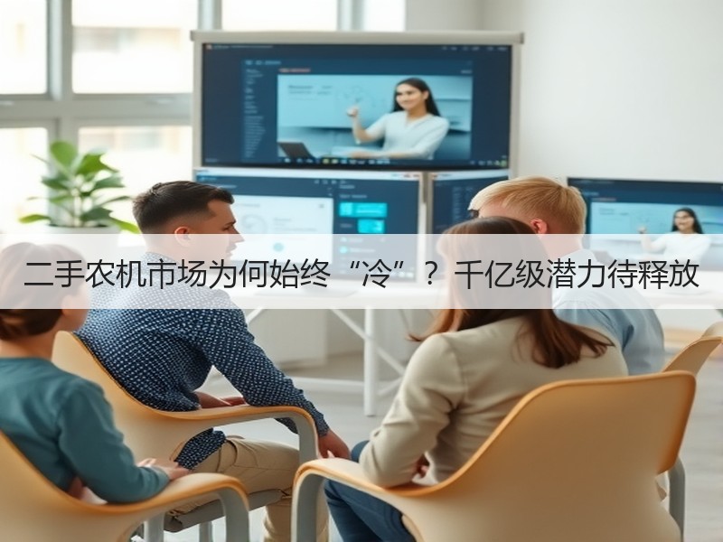 二手农机市场为何始终“冷”？千亿级潜力待释放
